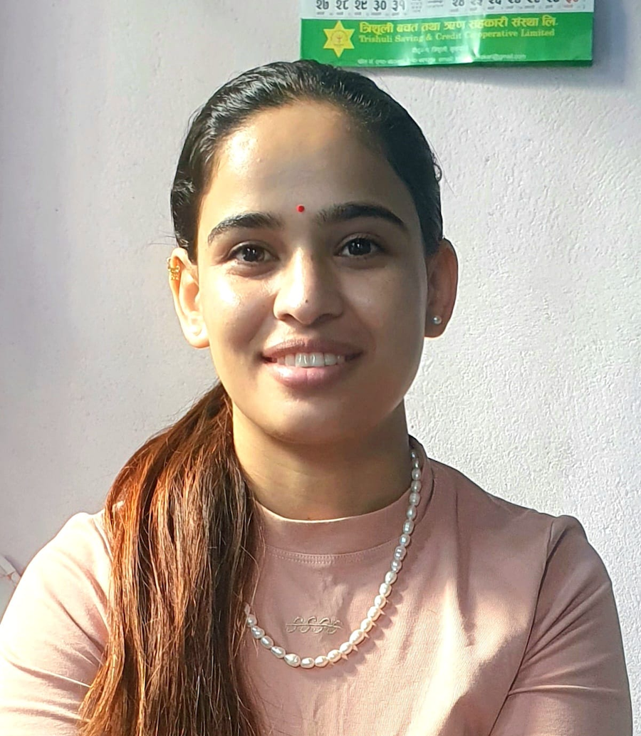 Manisha Thapa, ausgebildete Psychotherapeutin