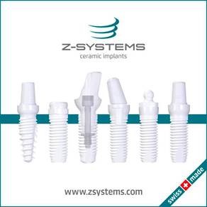 Weiße Zirkon- Keramikimplantate von Z-systems