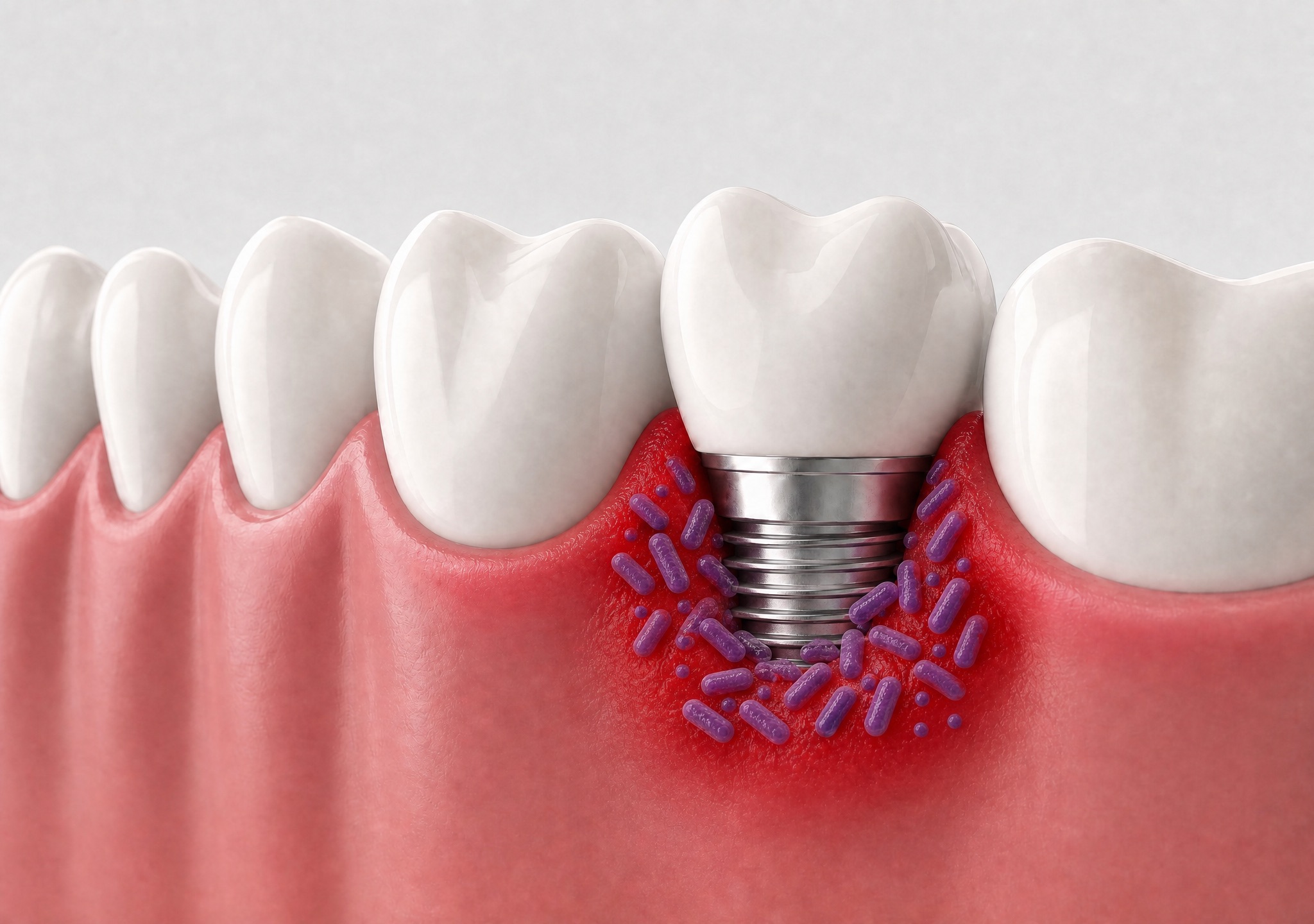 Bild von dem Problem Periimplantitis